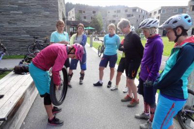 Mountainbike Fahrtechnikkurs in Laax