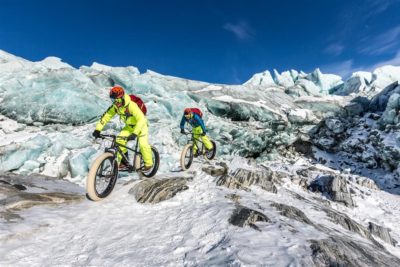 Mit dem Fatbike auf dem Arctic Circle in Grönland