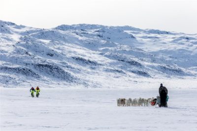 Mit dem Fatbike auf dem Arctic Circle in Grönland