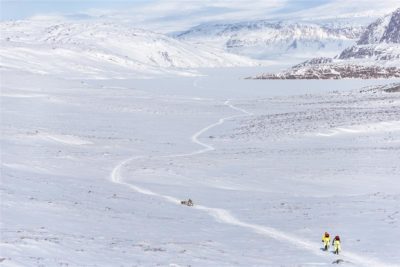 Mit dem Fatbike auf dem Arctic Circle in Grönland