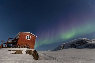 Mit dem Fatbike auf dem Arctic Circle in Grönland