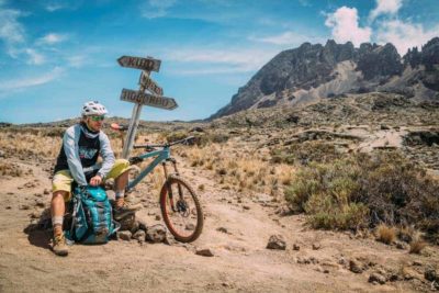 Mit dem Mountainbike auf den Kilimandscharo